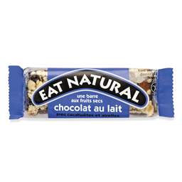 EAT NATURAL Barra de cereais amendoim chocolate leite 45 g
