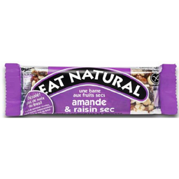 EAT NATURAL Barras de cereais amêndoa e uva 50 g