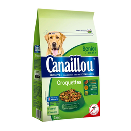 CANAILLOU Poultry Kibble for Senior Dogs 7+ Years 3 kg