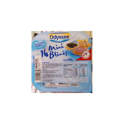 ODYSSÉE 16 Mini blinis 135 g
