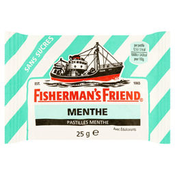 FISHERMAN'S FRIEND Pastilhas sem açúcar Menta 25 g