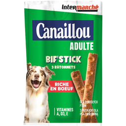 CANAILLOU Beef-Rich Sticks for Adult Dogs 3x33g