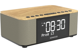 Kenwood Electronics Cr-St40Dab-M Horloge Numérique Beige, Noir, Bois