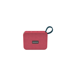 KENWOOD Haut-parleur Portable AS-60BT-V 5W Rouge