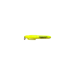 PAPERMATE Mini Resaltador Amarillo Fluorescente Punta Biselada