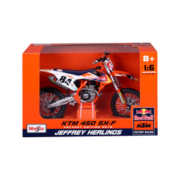 MAISTO BBURAGO Moto Redbull KTM 450SX-F 2018 de Jeffrey Herlings