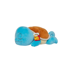 POKEMON Peluche Squirtle Durmiente Azul Claro Marrón Crema