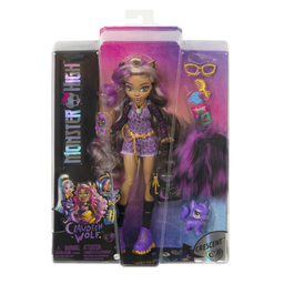 MONSTER HIGH Poupée Clawdeen et animal, la poupée