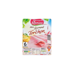 RANOU Jambon Torchon 6 Tranches 240 g