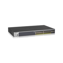 NETGEAR GS728TP Managed L2/L3/L4 Gigabit Ethernet PoE Switch 1U Black