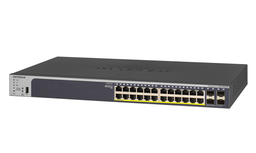 NETGEAR Managed Switch GS728TPP 24-Port Gigabit PoE 1U