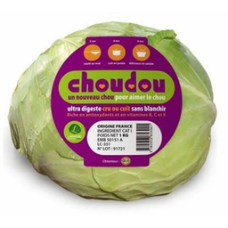 CHOU Choudou white cabbage 1 piece