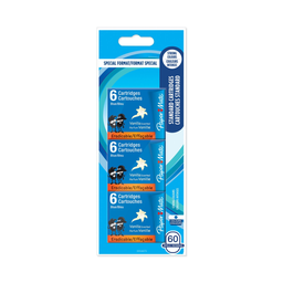 PAPERMATE Cartouche Newel bleu x60