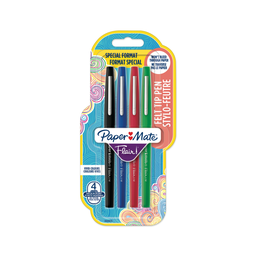 PAPERMATE Rotuladores Flair! Candy Pop tinta surtida pack de 4