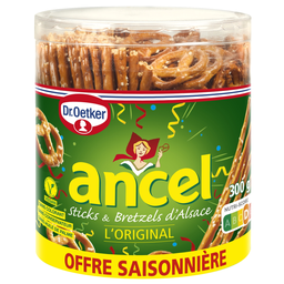 ANCEL Sortido de sticks & bretzels da Alsácia Dr Oetker 300 g
