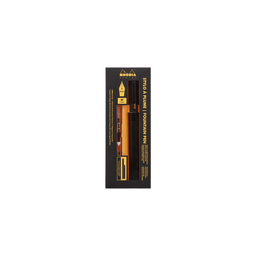 RHODIA scRipt Fountain Pen Black Aluminium Extra-fine Iridium Nib