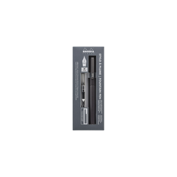 RHODIA scRipt Fountain Pen Titanium Aluminum Extra-fine Iridium Nib