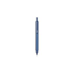 RHODIA Mechanical Pencil Navy Blue Retractable 0.5mm Lead Script Collection