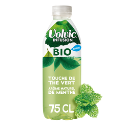VOLVIC Infusion Bio Thé Vert Menthe 0.75 L