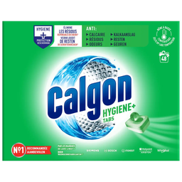 CALGON Pastilhas anticalcário para máquina de lavar 48 lavagens 48 pastilhas 0.624 kg