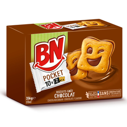 BN Biscuit Pocket Chocolat 356 g