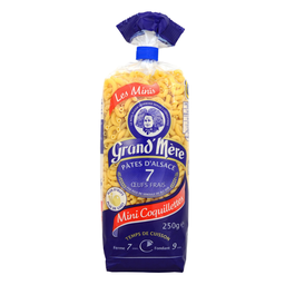 GRAND'MERE Alsace Pasta Mini Coquillettes with Fresh Eggs 250 g