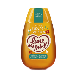 LUNE DE MIEL Miel líquida de Acacia y flores 500 g