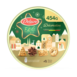 DELACRE Surtido de galletas Etoile Décoration 454 g