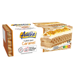 ADELIE Folhado gelado de Caramelo 650 g