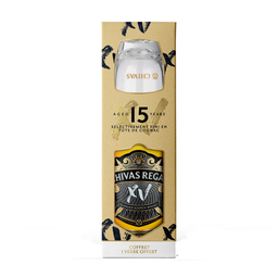 CHIVAS REGAL Whisky Blended whisky Coffret 15 ans Ecosse, 40% vol 70 cl