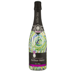 ARTHUR METZ Alsace AOP perle d alsace sleeve brut aop cremant d'alsace blanc Brut Blanc de Blancs 0.75