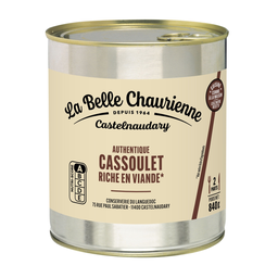 LA BELLE CHAURIENNE Cassoulet rico em carne 840 g