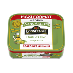 CONNETABLE Sardinhas sem espinhas em azeite virgem extra 230 g