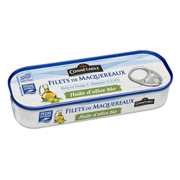 CONNETABLE Mackerel fillets in extra virgin olive oil 130 g