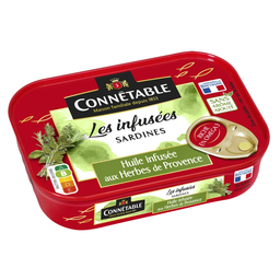CONNETABLE Sardines in oil infused with Herbes de Provence 115 g
