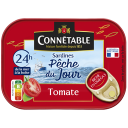 CONNETABLE Sardines in tomato sauce 115 g