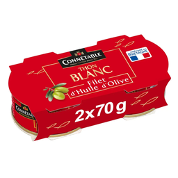 CONNETABLE White tuna in olive oil 2 x 70 g