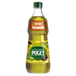 PUGET Huile d'olive vierge extra pour cuisson et assaisonnement 75 cl
