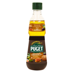 PUGET Vinaigrette Huile d'Olive Moutarde et Miel 330 ml