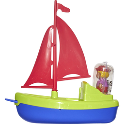 ECOIFFIER Veleiro Plouf com personagem 22cm
