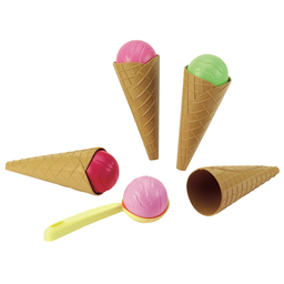ECOIFFIER 4 cones de gelado o lote