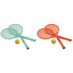 ECOIFFIER Raquete de Ténis com bola de espuma play, unidade cor aleatória