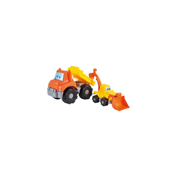 ECOIFFIER Camion Et Tractopelle Summer En Plastique Multicolore 38cm