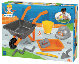 ECOIFFIER Brinquedo de construção alvenaria carrinho 8 peças 50cm