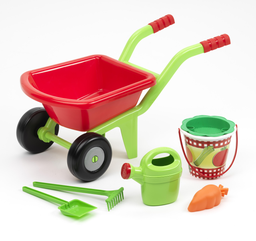 ECOIFFIER Carrinho de Mão de Jardim com Acessórios