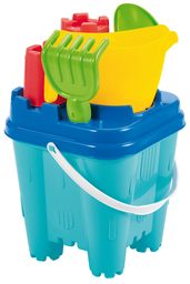 ECOIFFIER Balde de praia castelo 18,5cm