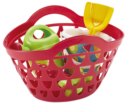 ECOIFFIER Saco de praia com balde 12cm frutas