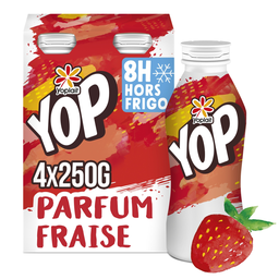 YOP Yogur para beber sabor fresa 4 x 250 g