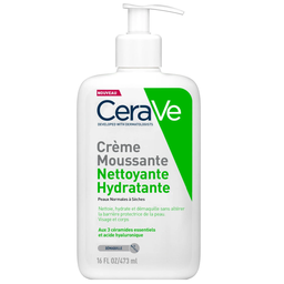 CERAVE Crème Démaquillante Hydratante Visage et Yeux 473 ml