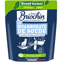 JACQUES BRIOCHIN Bicarbonate of Soda Cleans Deodorizes Degreases Removes Stains 850 g